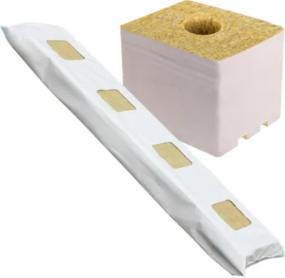 Produktbild von 40x Zuchtwürfel Cannabis 15x10x10cm + 1x Kulturmatte Indoor Grow Hydroponik