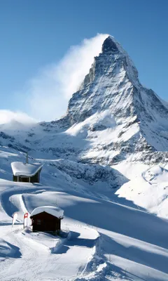 Produktbild von Fototapete - Matterhorn 150x250cm - Vliestapete