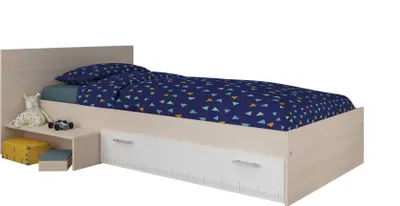 Produktbild von Kinderbett Charly 90x200 mit Bettkasten