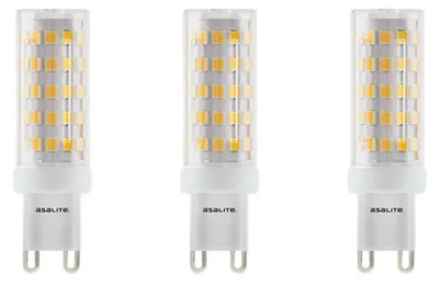 Produktbild von Asalite G9 LED-Lampe 6W 600lm 3000K 220-240V 3 Stück