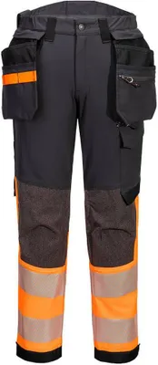 Obrázok produktu pre Portwest - Pánske nohavice "EV4" PW1871 (36S) (Orange/Metal Grey)