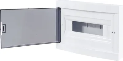 Obrázok produktu pre Poistková skrinka Povrchová rozvodná skrinka Malá rozvodná skrinka IP40 12 modulov