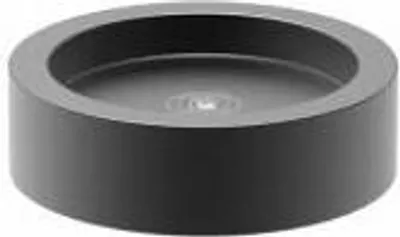 Image de Engels Kerzen, bougeoir Fondo, acier inoxydable, noir, Ø 11 H 3 cm, 50008009200