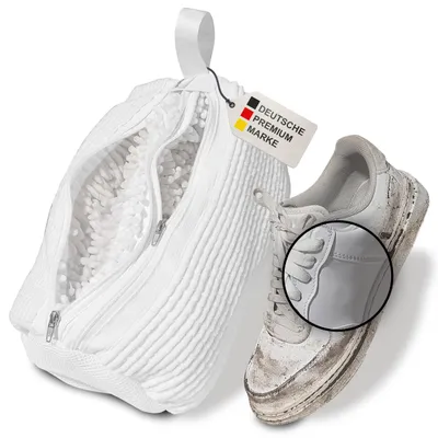 Produktbild von Premium Schuhwaschbeutel für Waschmaschine, Wäschesack für Sneaker & Turnschuhe, Gepolsterter Schutzbeutel für optimale Reinigung,  Germany