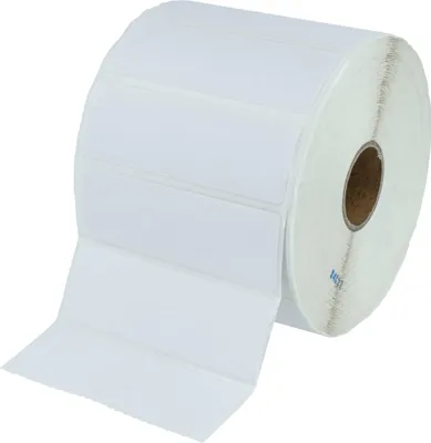 Produktbild von vhbw Rolle 25,4mm x 76,2mm (2000 Etiketten) kompatibel mit Zebra TLP2242, LP2844, S4M, LP2642, GX430t, LP2242, LP2742 Drucker - Selbstklebend Weiß