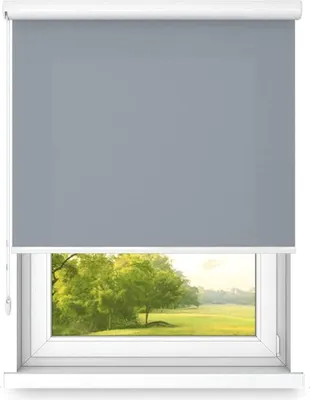 Immagine prodotto di time4blinds, Tenda a rullo, Diritto, 1000x2500 mm, Grigio