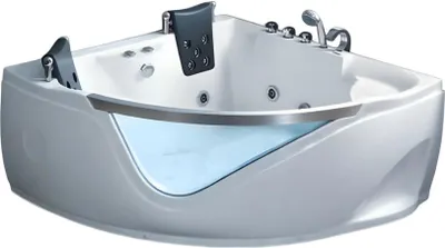Produktbild von Whirlwanne Whirlpool Blubberbad Hydromassagewanne Spa-Bad 150x150 cm