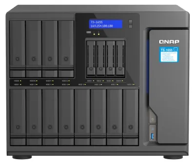 Produktbild von QNAP TS-1655, NAS, Tower, Intel Atom®, C5125, 8 GB, DDR4