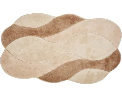 Produktbild von Badteppich Grund Carmen 70 x 120 cm beige braun