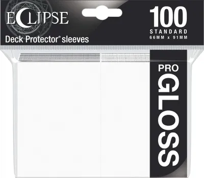 Produktbild von Ultra PRO Eclipse, Weiß, Polypropylen (PP), Glanz, 66 mm, 91 mm, 100 Stück(e)