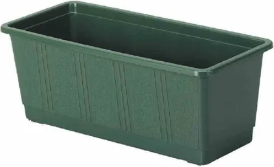 Produktbild von Geli 803-06011 Blumenkasten Standart, 60 x 17,5 cm, dunkelgrün (1 Stück)
