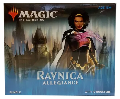 Produktbild von Ravnica Allegiance Fat Pack Bundle englisch Magic the Gathering