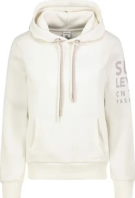 Zdjęcie produktu dla Sweter z kapturem, kieszenią kangurką i nadrukiem logo | XS