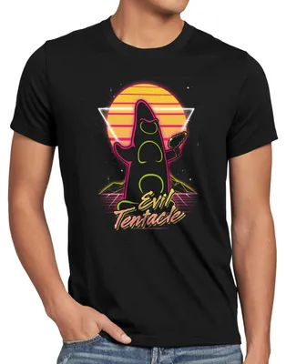 Produktbild von style3 Retro Evil Tentacle Herren T-Shirt