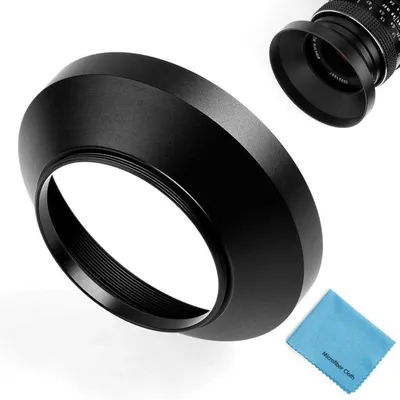 Obrázok produktu pre 77mm širokouhlá clona pre fotoaparát s krytom objektívu a čistiacou handričkou