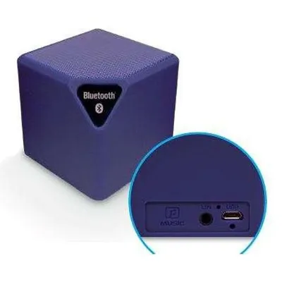 Image de haut-parleur Bluetooth® bigben BT14 - couleur : bleu ; AU348828