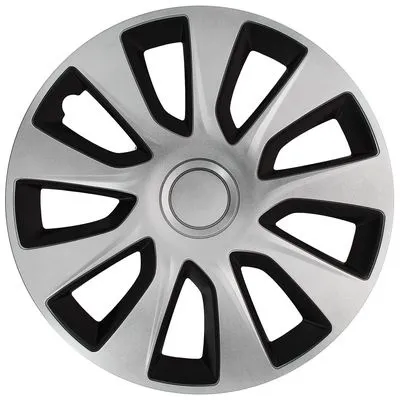 Productafbeelding van Radkapjes Washington, 14 inch, ABS, zilver/zwart, set van 4