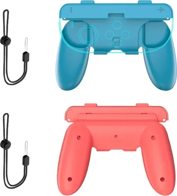 Immagine prodotto di Per Nintendo Switch 2 controller Joy-Con 2-in-1 impugnatura staccabile blu rosso