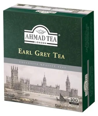 Obrázok produktu pre Ahmad Tea - Earl Grey Black 100 vreciek