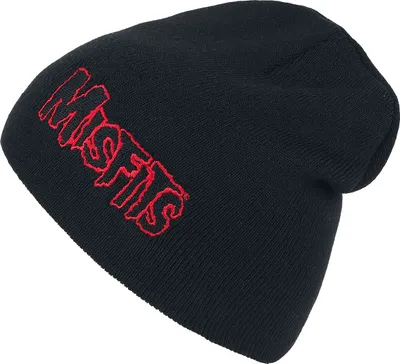 Produktbild von Misfits Mütze Uni Red Horror Logo schwarz Standard