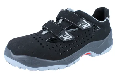 Produktbild von ELTEN Impulse easy Herren Sicherheitssandale S1 grau - Größe: 41