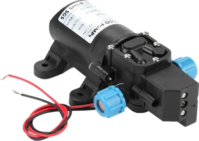Produktbild von Zwerchfellpumpe, 5l/min korrosionsbeständiger Materialstabildruck 12 Volt Pumpe für Camper