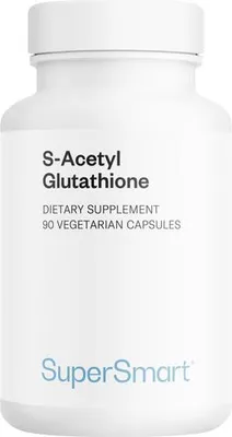 Produktbild von SuperSmart S-Acetyl Glutathione Dietary Supplement - 90 Vegi-Kaps