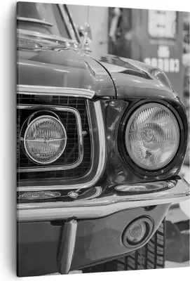 Produktbild von Bild auf Leinwand - Leinwandbild - Einteilig - Ford Mustang Mach - 50x70cm - Wand Bild - Wanddeko - Wandbilder - Leinwanddruck - Kunstdruck - Wanddekoration - Leinwand bilder - Wandbild - PA50x70-4619