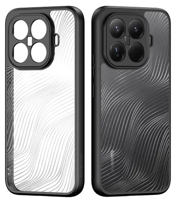 Image de Coque pour Xiaomi 15T Pro, Dux Ducis Aimo, transparente avec bordure noire