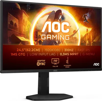 Obrázok produktu pre Monitor AOC LED 24,5" 25G4SXU 310 Hz