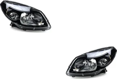 Immagine prodotto di Johns, faro anteriore alogeno compatibile con Dacia Sandero dal 06/08, set completo per lato sinistro e destro, tipo H4