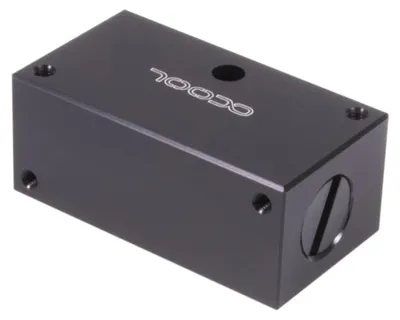 Produktbild von Alphacool 12992, Schlauchanschluss, Acetal, Schwarz, 1/4", 48 mm, 26 mm