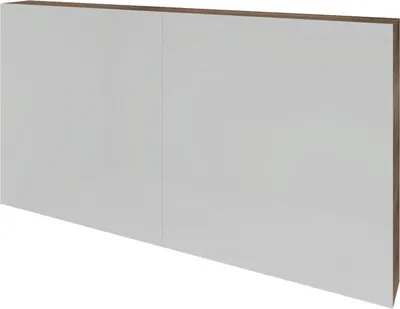 Produktbild von Spiegelschrank Sanox K-Line 120 x 13 x 70 cm tabacco 2-türig