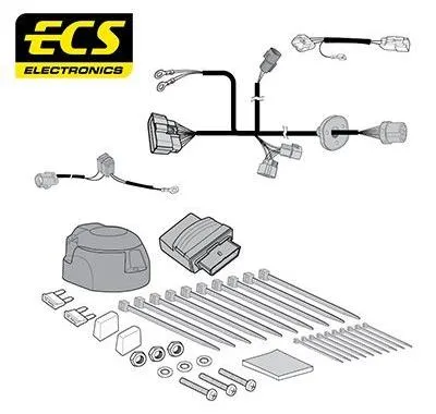 Produktbild von ECS FR-052-D1 Elektrosatz Anhängerkupplung E-Satz für FORD FOCUS III Turnier Anhängevorrichtung