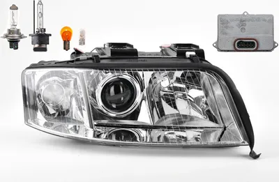 Obrázok produktu pre Johns, Predné svetlá sú vhodné pre Audi A6 4B 08/01-01/05 pravé + osvetlenie. + riadiaca jednotka