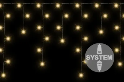 Obrázok produktu pre NEXOS diLED svetelný dážď 180 LED, teplá biela, bez trafa