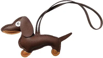 Image de Mini porte-clés en cuir PU, mignon, pour porte-monnaie, sac à main, sac à dos