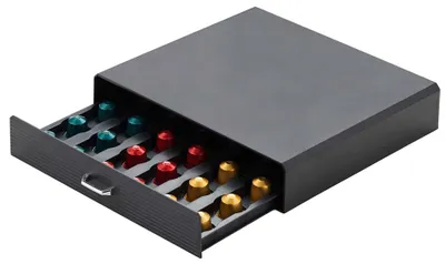 Immagine prodotto di deflecto DEFCOCDLG Organizer per capsule di caffè deflecto, grande, per 30 capsule