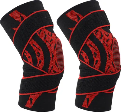 Obrázek produktu pro 2ks elastisches Kniekompressionshülle atmungsaktive Sportklammer für Männer und Frauen Basketball Runningm
