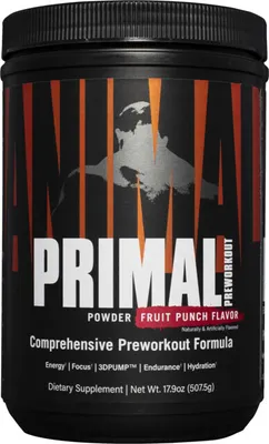 Image de Universal Animal | Animal Primal Preworkout | Formule complète de pré-entraînement Fruit Punch