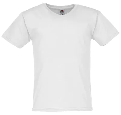 Immagine prodotto di Fruit of the Loom Original T con scollo a V Colore: bianco Taglia: 2XL