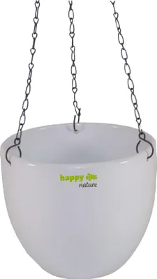 Produktbild von Keramik Hydro Blumenampel Venus 13/12 weiss Ø 17.5 cm H 15 cm
