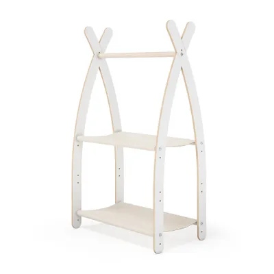 Obrázek produktu pro MAMOI® Věšák na oblečení do dětského pokoje | dětský věšák na oblečení 95x106x32cm / 53x95x32cm | dětský věšák na oblečení | věšák na kabáty | dětský