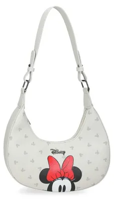 Produktbild von Joumma Disney Bowlogue Minnie Umhängetasche Beige 24x12x6 cm Polyurethanund Polyester