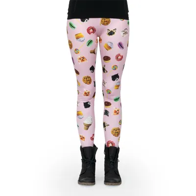 Produktbild von cosey - bedruckte bunte Leggins (Einheitsgröße) - Design