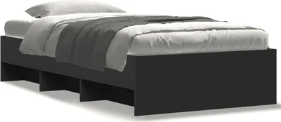 Obrázok produktu pre vidaXL Posteľný rošt čierny 90x190 cm Materiál dreva