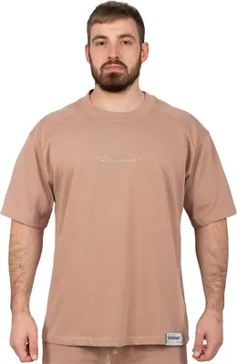Produktbild von Reichstadt Sports Herren Oversize T-Shirt S-22RS033 Warm Brown XS
