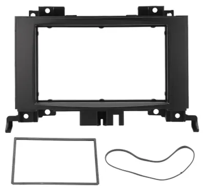 Image de Cadre de façade stéréo 2 DIN pour autoradio CD, pièce de rechange pour Mercedes-Benz Sprinter 2006