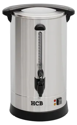 Produktbild von HCB Kaffeemaschine - 18,2 Liter - 120 Tassen - silber - 230V - Edelstahl - 1348