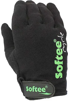 Produktbild von Softee Contact  Training Handschuhe Schwarz L Mann Schwarz L